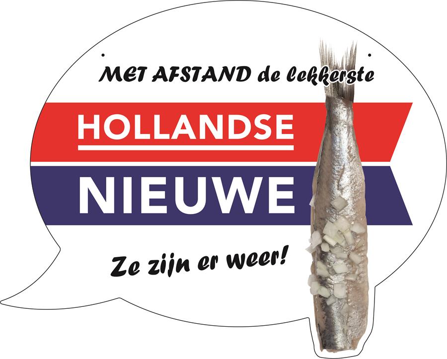 Hollandse Nieuwe Viswinkel Vispaleis Van der Star in Oudeschild